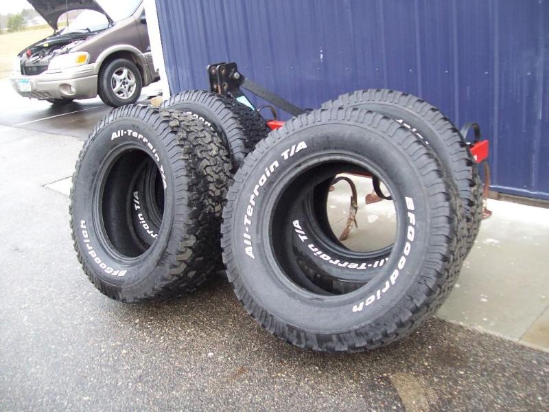 (4) BF Goodrich All Terrain Tires -...