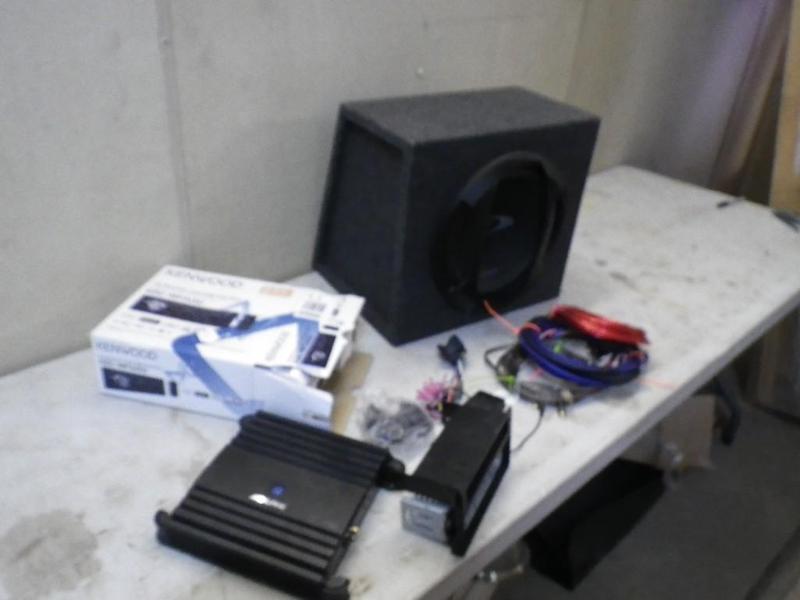 Car stereo set up...