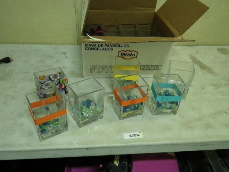 23 Rectangle vases...
