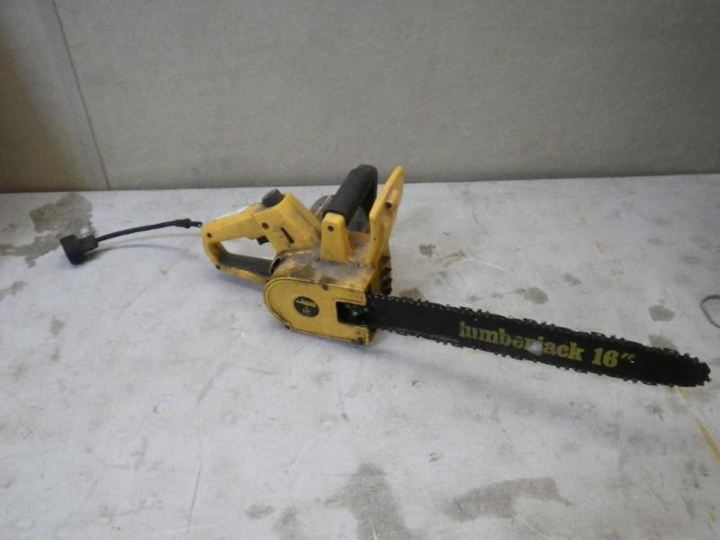 electric chainsaw...