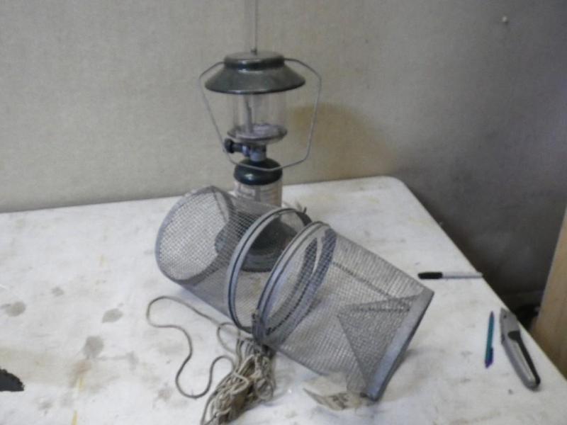lantern and minnow trap...