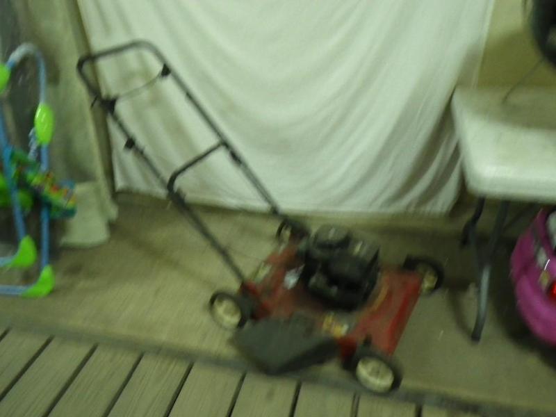 murray push mower...