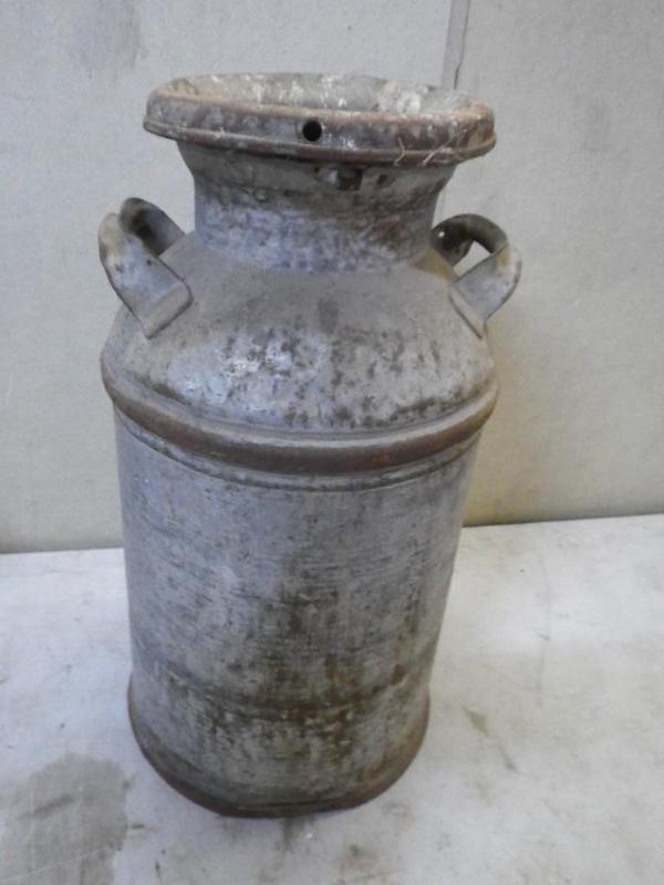 Milk can with lid...