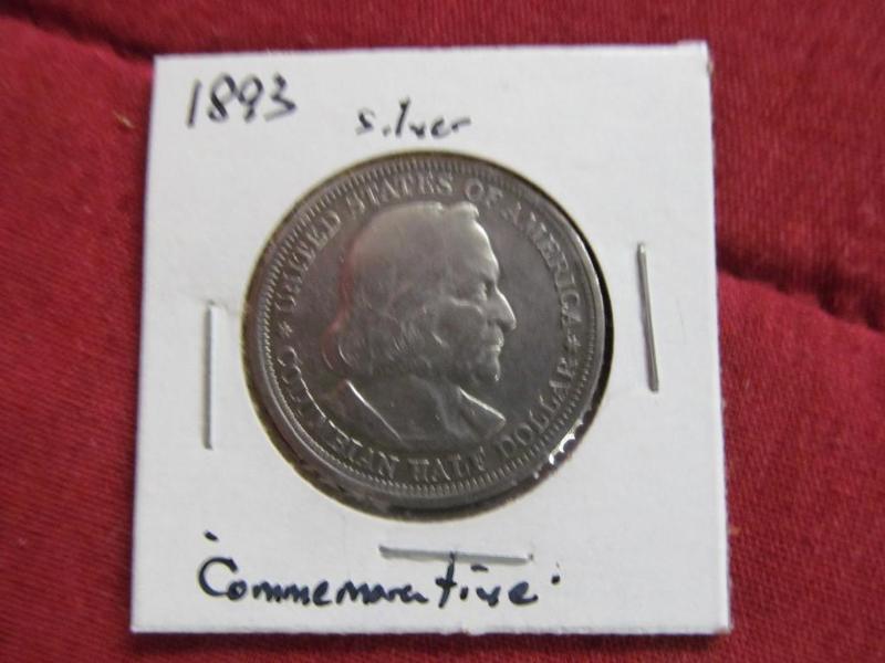 1893 Silver Commemerative Coin...