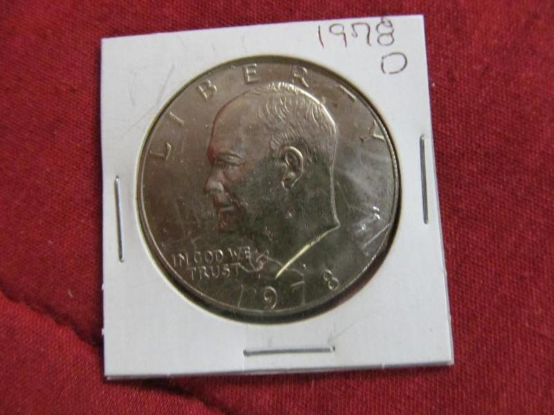 1978 D Eisenhower Silver Dollar...