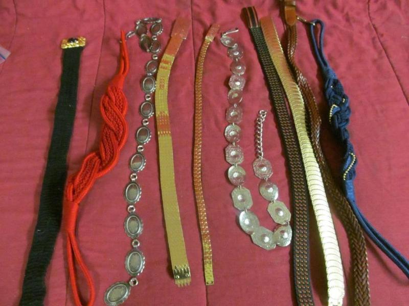 Large Collection of Fashion Belts...