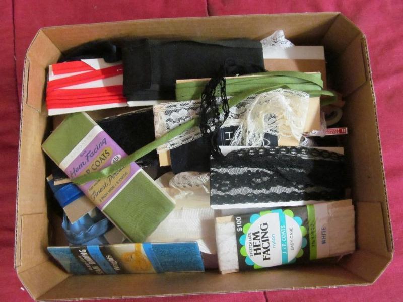 Large Collection of seam binding, l...