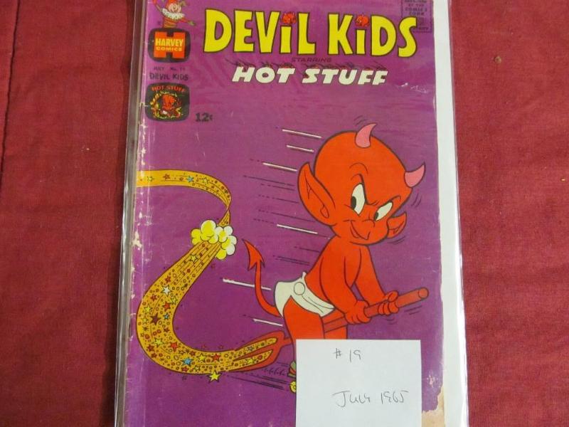 Harvey .12 #19 July 1965 Devil Kids...