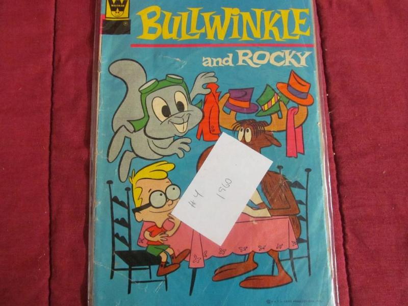 Whitman .15 #4 1960 Bullwinkle...