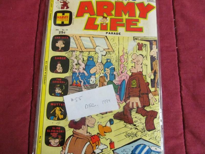 Harvey .25 #55 Dec 1974 Army Life...