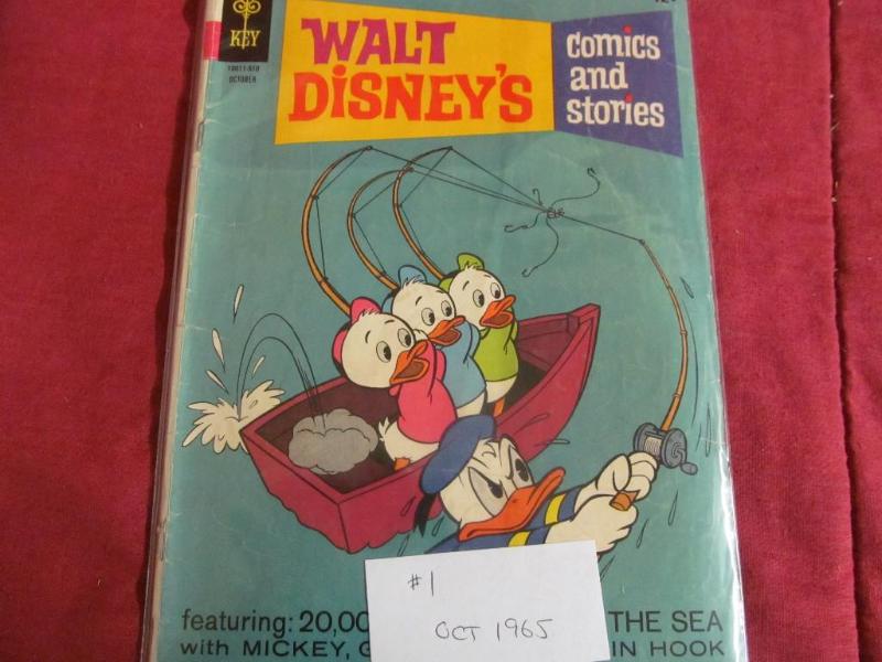 Gold Key .12 #1 Oct 1965 Walt Disne...