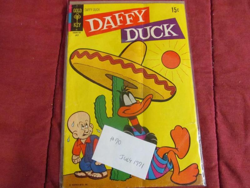 Gold Key .15 Daffy Duck #70 July 19...