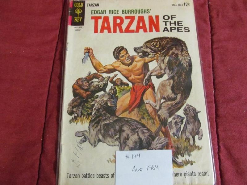 Gold Key .12 #144 Aug 1964 Tarzan o...