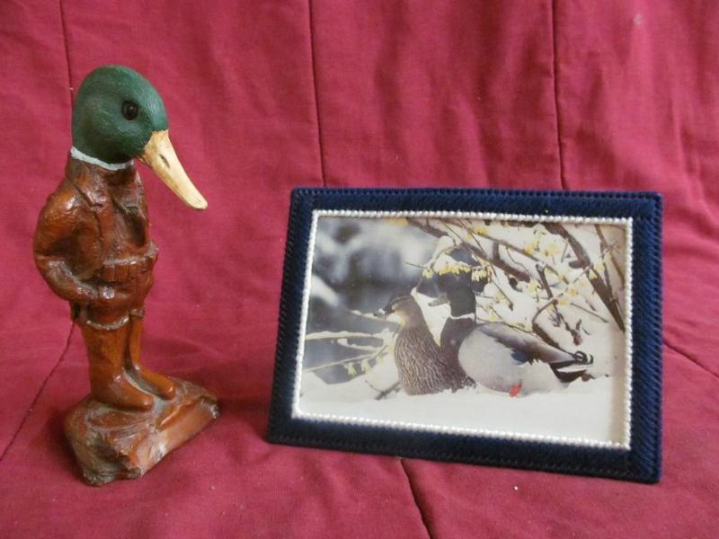 2 Mallard Duck Items - 1 Picture an...