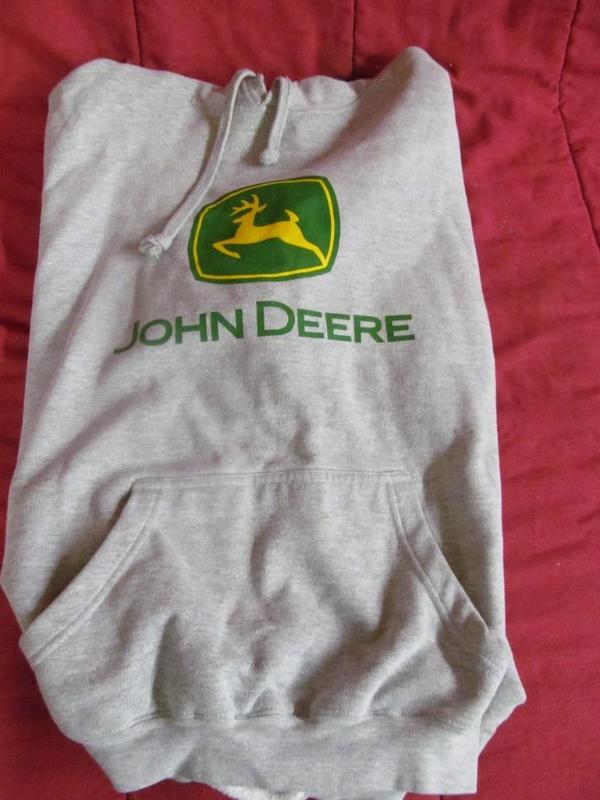 John Deere Hooded Sweatshirt...