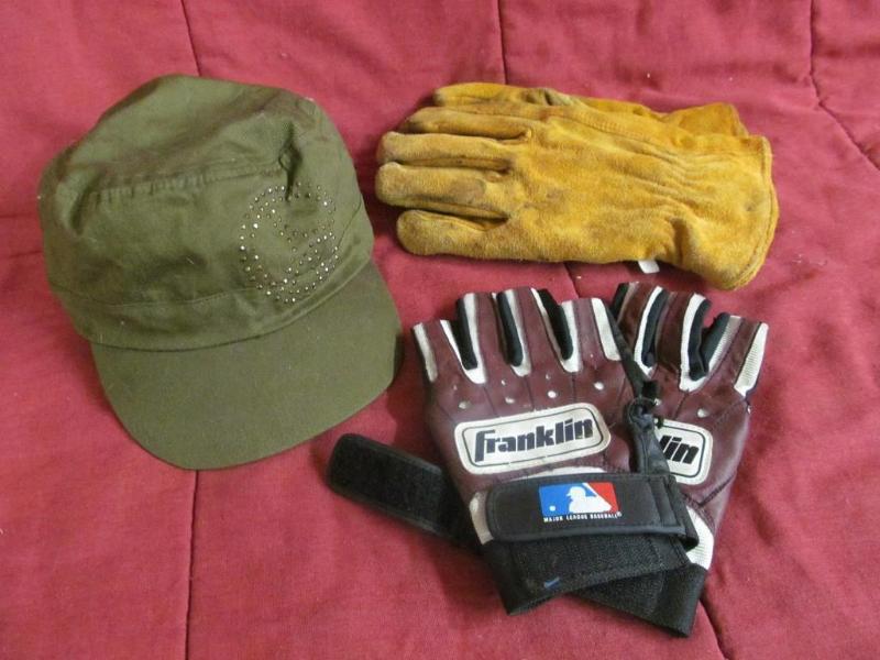 2 Sets of Gloves and 1 Hat...