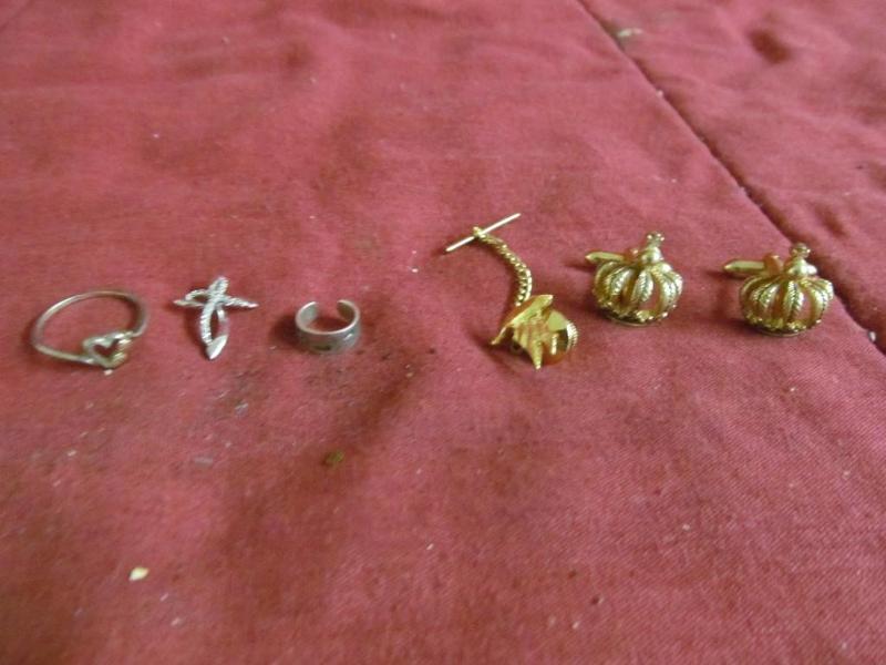 Tie Tack and Cuff Links, 3 Piece St...