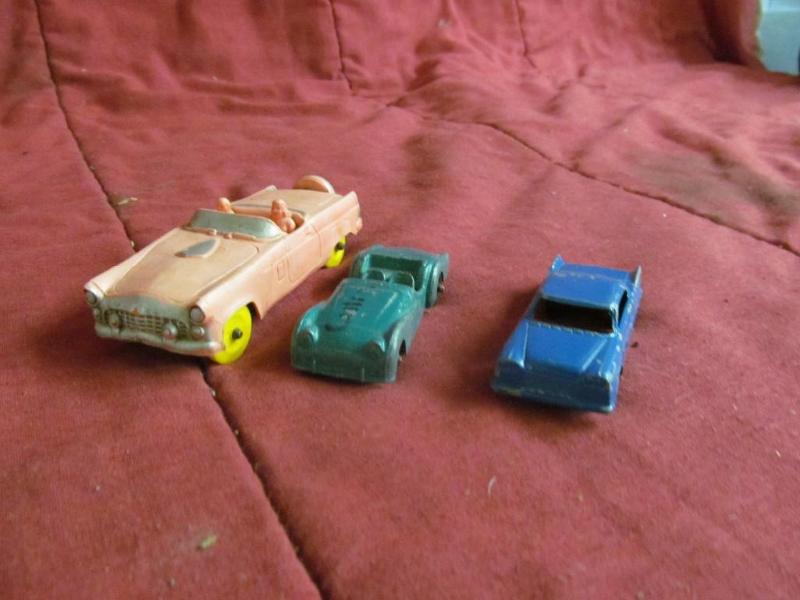 2 Tootsie Toys and Auburn Rubber...