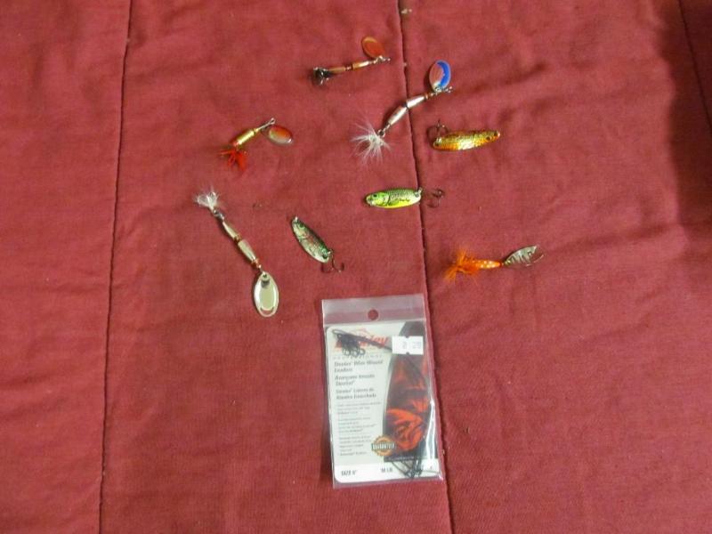 8 Fishing Lures and Lead...