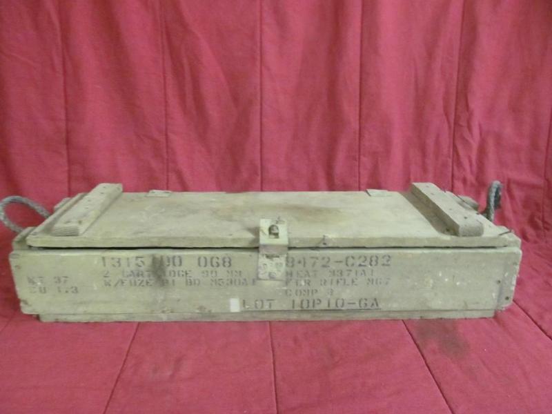 Wood Ammo Box...