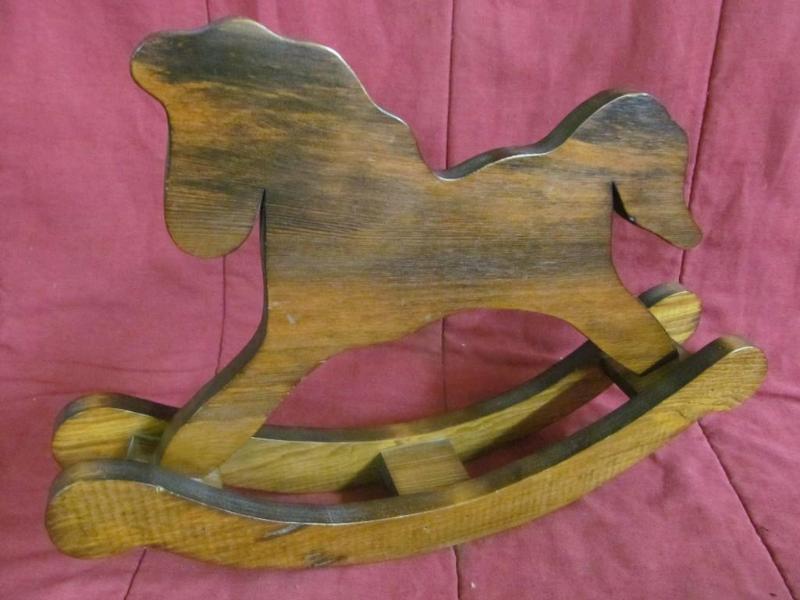 20 in Wooden Rocking Horse...