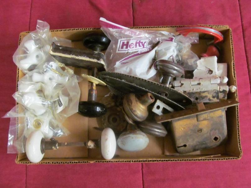 Vintage Door knobs, latches, handle...
