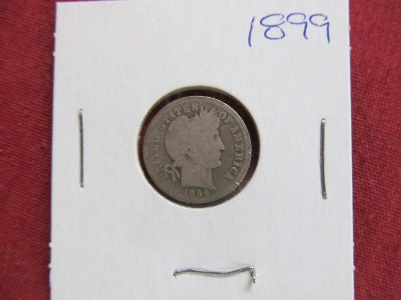 1899 Barber Dime...