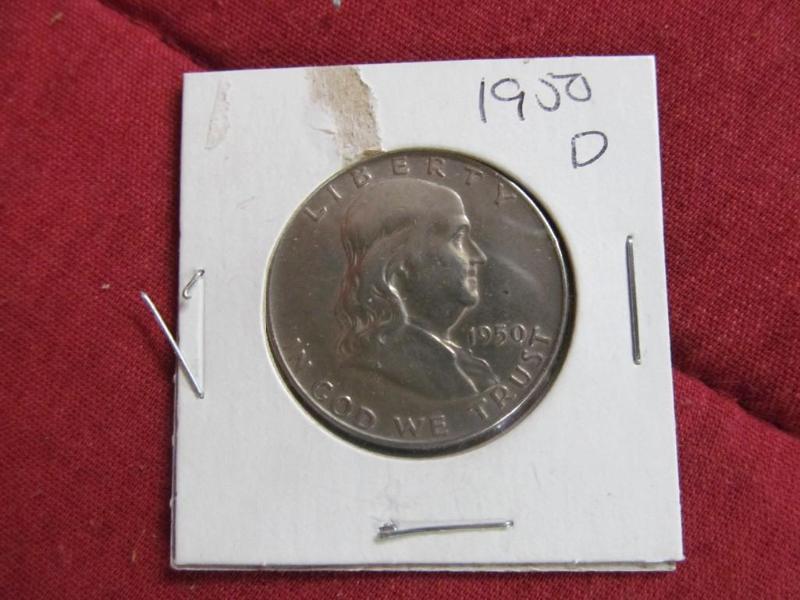 1950 D Franklin Half Dollar...