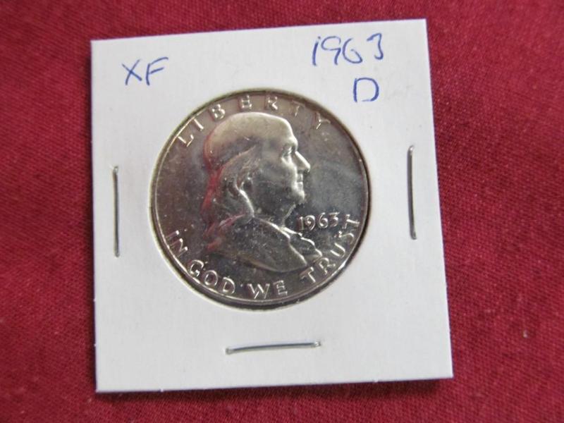1963 D Franklin Half Dollar...
