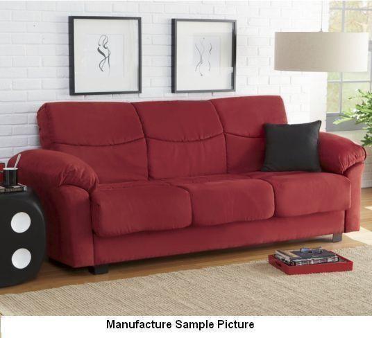 lot 105 image: Red&nbspKlik Klak Sofa - When your...