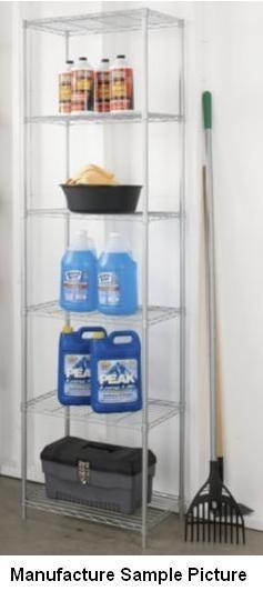 lot 161 image: Five Layer Shelf - All sizes measur...