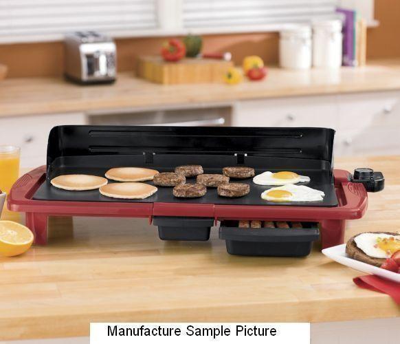 lot 181 image: Ginnys Brand Red Electric Griddle...