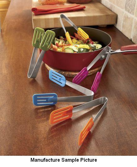 lot 25 image: NEW 5 Piece Mini Tong Set - For coo...