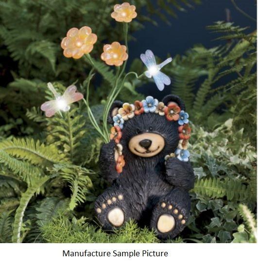 lot 48 image: Black Bear Solar Light -&nbspCrown...