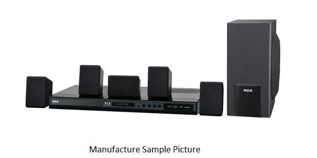 lot 61 image: NEW RCA Blueray Home Theater System...