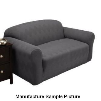 lot 71 image: Stretch Sensations Slipcover - GRAY...