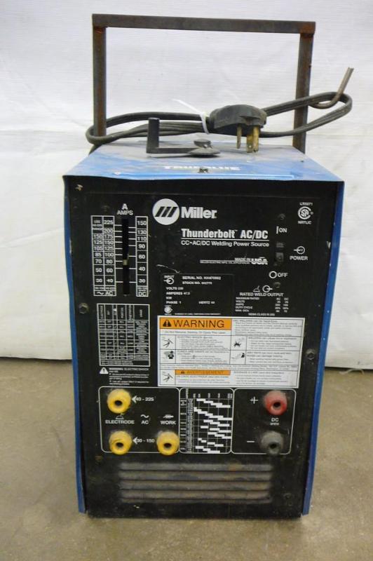 lot 1 image: Miller Welder Thunder ACDC  n...