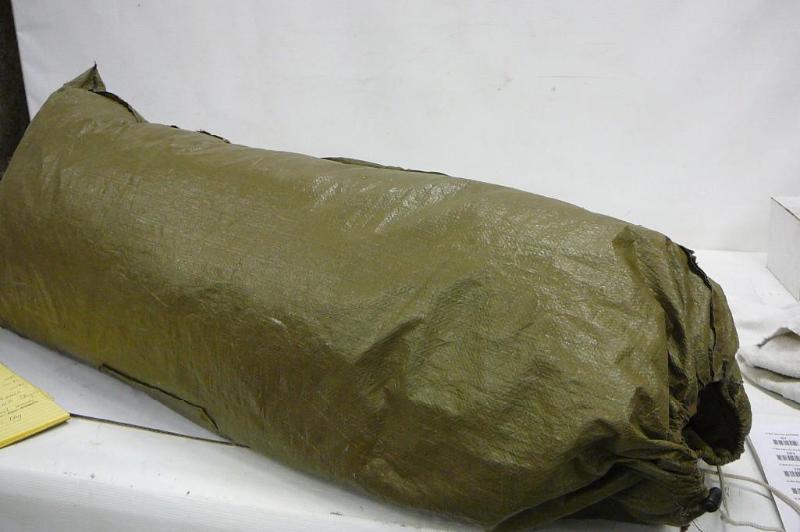 lot 104 image: Nylon Tent with Poles Sold &quotas...
