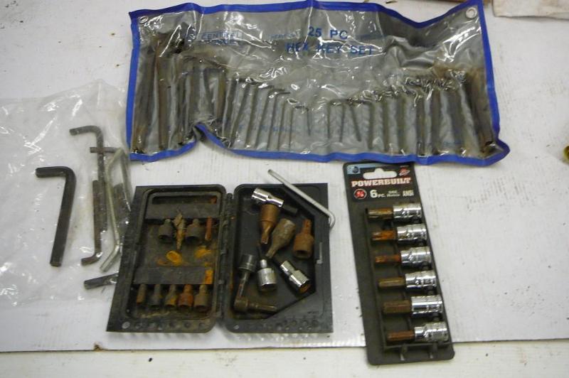 lot 111 image: Lot of Miscellaneous Allan Wrenches...