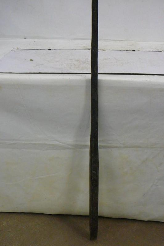 lot 130 image: 5-12 ft Steel Prybar  Sold &q...