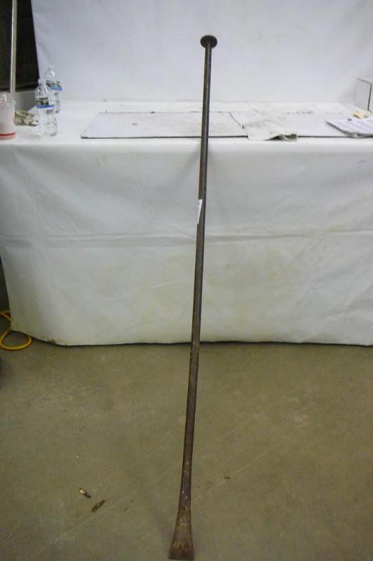 lot 131 image: 6 ft Steel Prybar  Sold "...