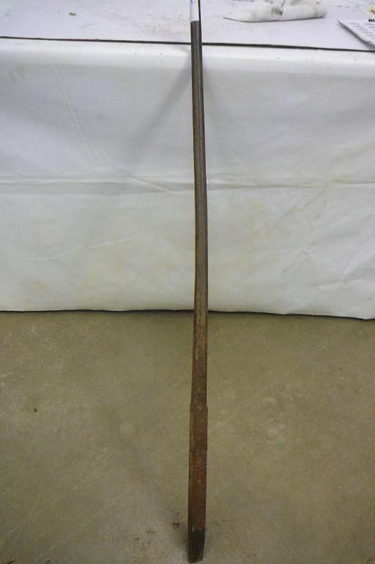 lot 132 image: 5 ft Steel Prybar  Sold "...