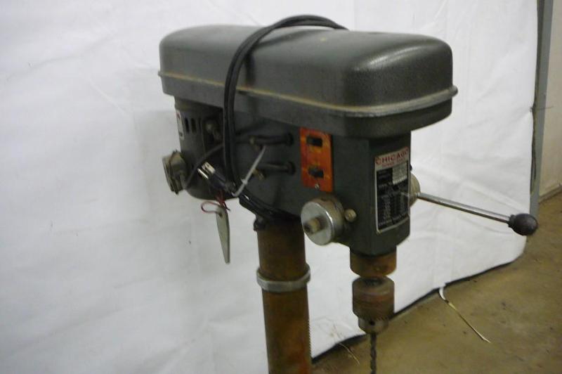 Chicago Power Tools Drill Press wit... Alexandria Tool Liquidation
