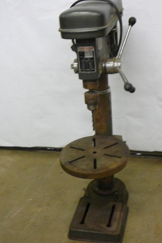 Chicago Power Tools Drill Press wit... | Alexandria Tool Liquidation ...