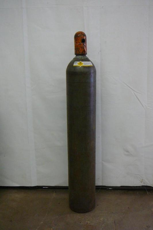 lot 138 image: Large Oxygen Tank  Sold &quotas is...