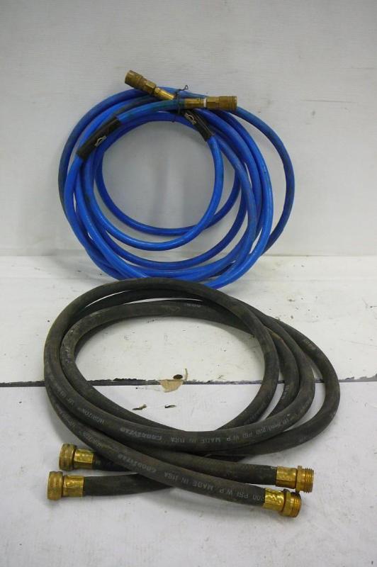 lot 19 image: 20 Blue Air Hose with ends 2 - &nb...