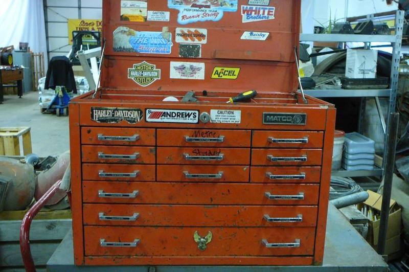 lot 26 image: Matco Tool Box 12 drawer Sold "...