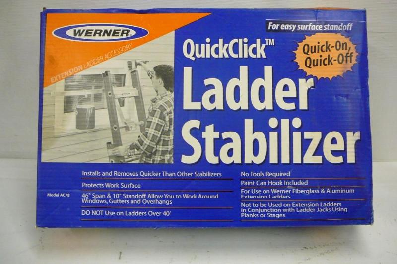 lot 3 image: Werner ladder stabilizer Model # AC...