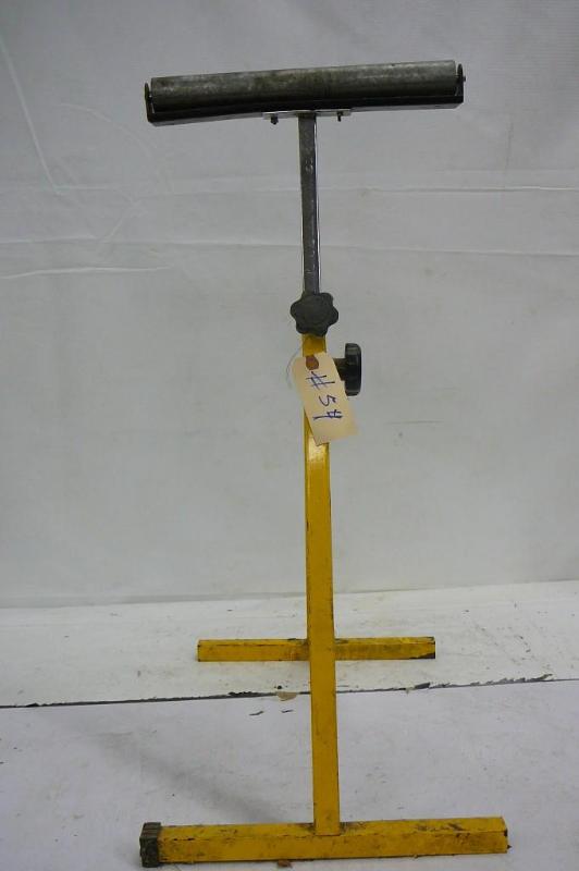 lot 54 image: Adjustable roller stand Sold "...