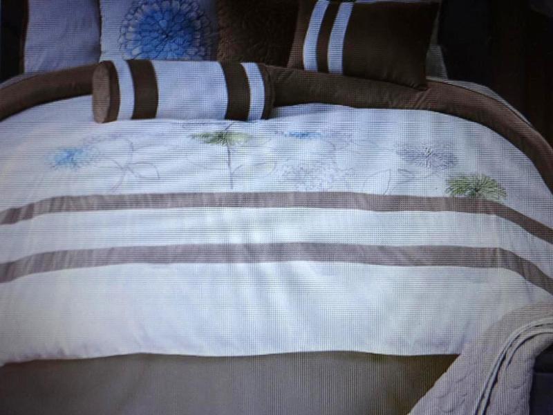 FLORA VINE 9PC COMFORTER SET - FULL...